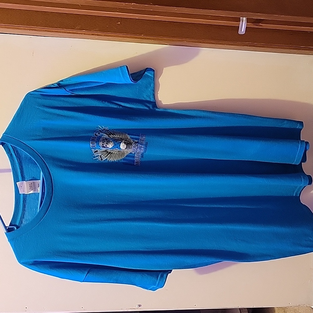 XL Blue 2022 Sturgis Motorcycle Rally Shirt
